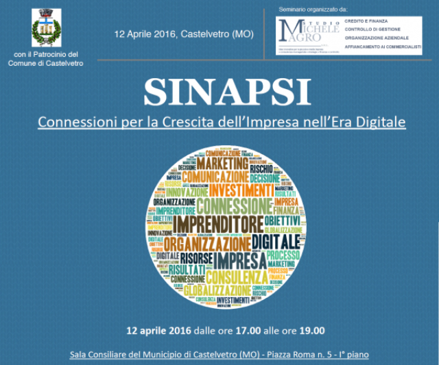 “Sinapsi”- Seminario 2016 a cura dello Studio Michele Magro