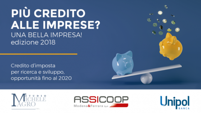 Più credito alle imprese? Una bella impresa! Seminario gratuito