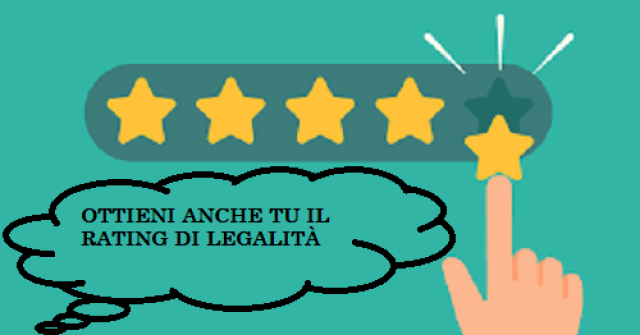 RATING DI LEGALITÀ: nuova modalità di compilazione delle richieste