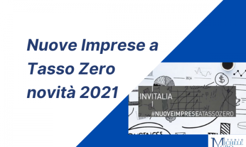 Nuove imprese a tasso zero