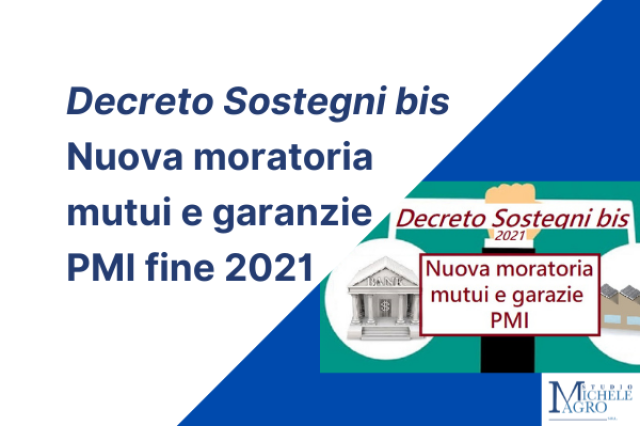 Decreto sostegni Bis- Novità proroga mutui e garanzie PMI