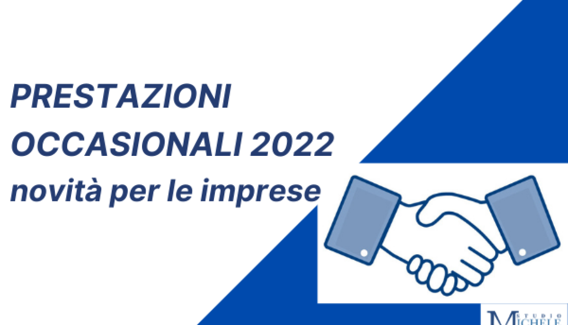 Prestazioni occasionali 2022