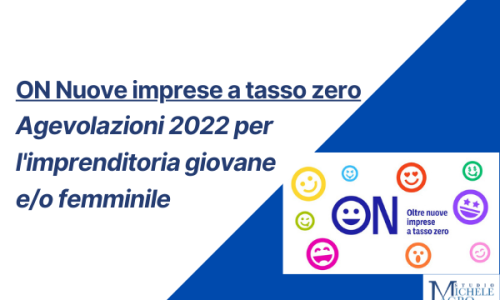 ON- NUOVE IMPRESE A TASSO ZERO