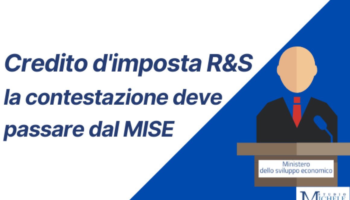 Contestazione R&S Mise