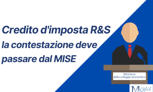 Contestazione R&S Mise