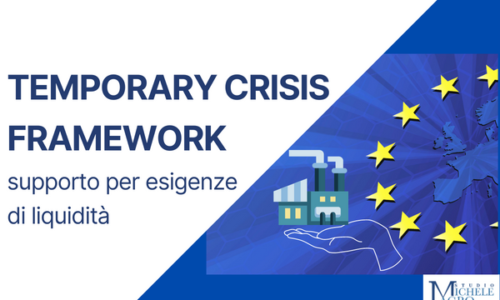 Temporary crisis framework